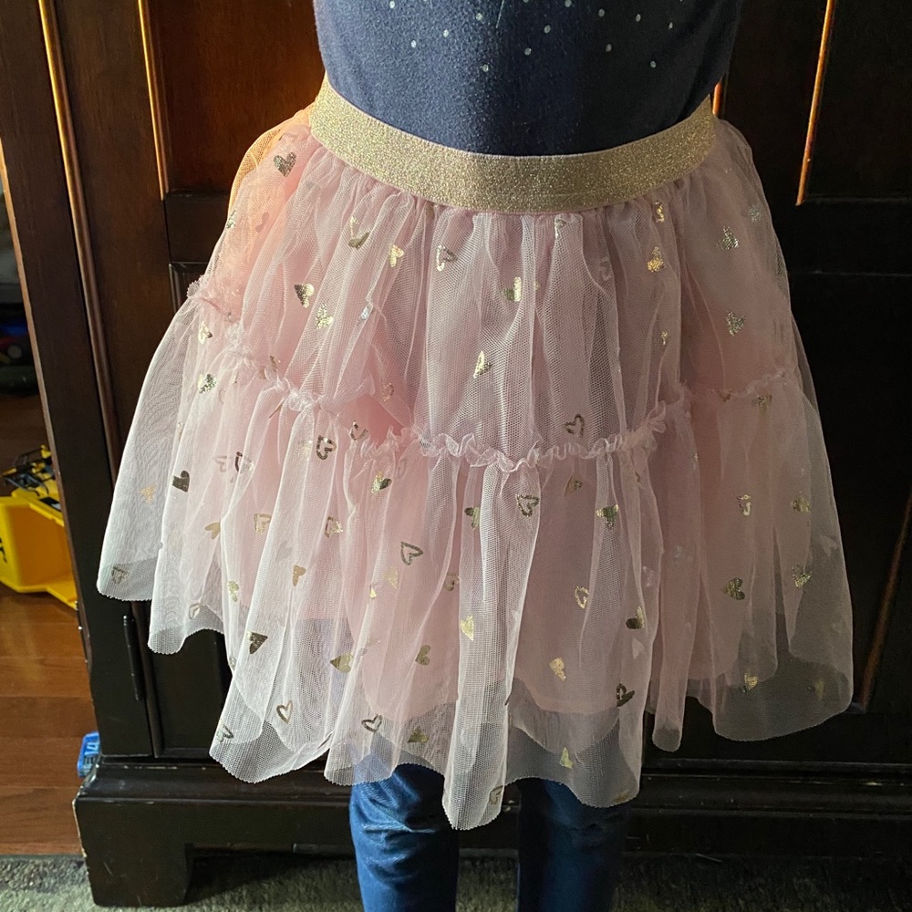 Cute Girl’s Pink Tutu Skirt